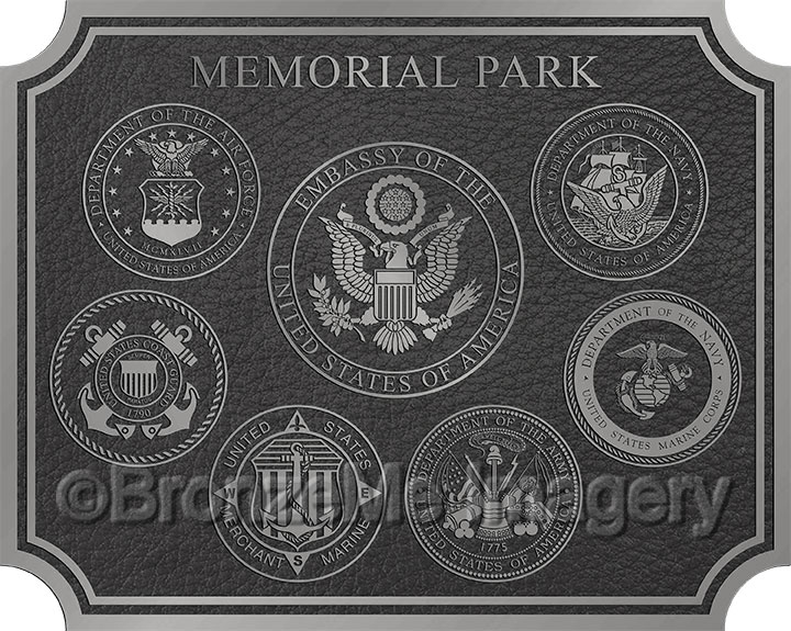 3d military emblems, military plaque, military bronze plaques, military bronze seals, military bronze emblems