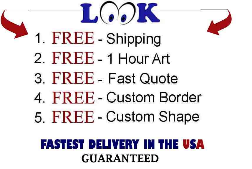 free shipping free art logo